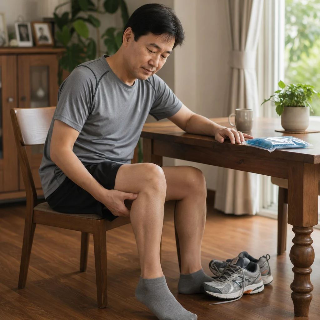 관절염과 함께 생긴 베이커낭종은 원인 치료가 먼저인가요?
