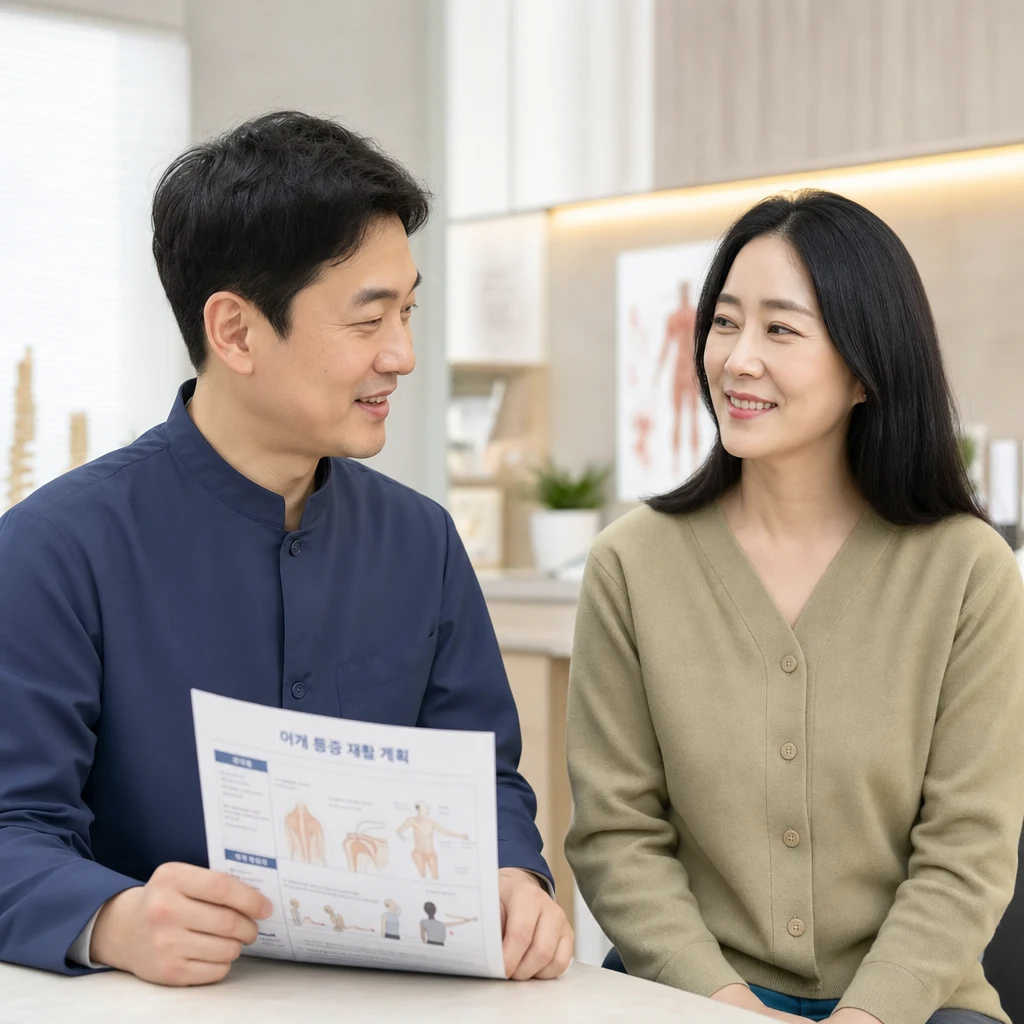 송도 오십견 치료, 벗정형외과의원의 장점은?